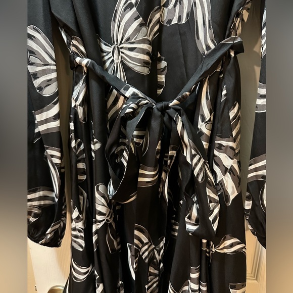 Kate Spade Bow-tiful Silk-blend Twill Shirtdress - Picture 3 of 7